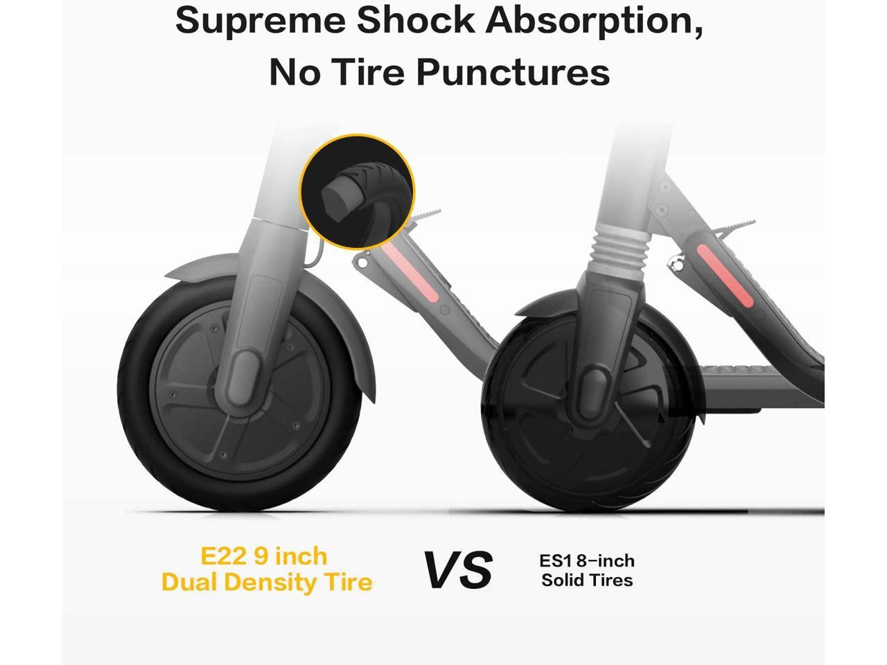Segway Ninebot Electric Kick Scooter, E22 300W Motor, 22 13.7 Miles