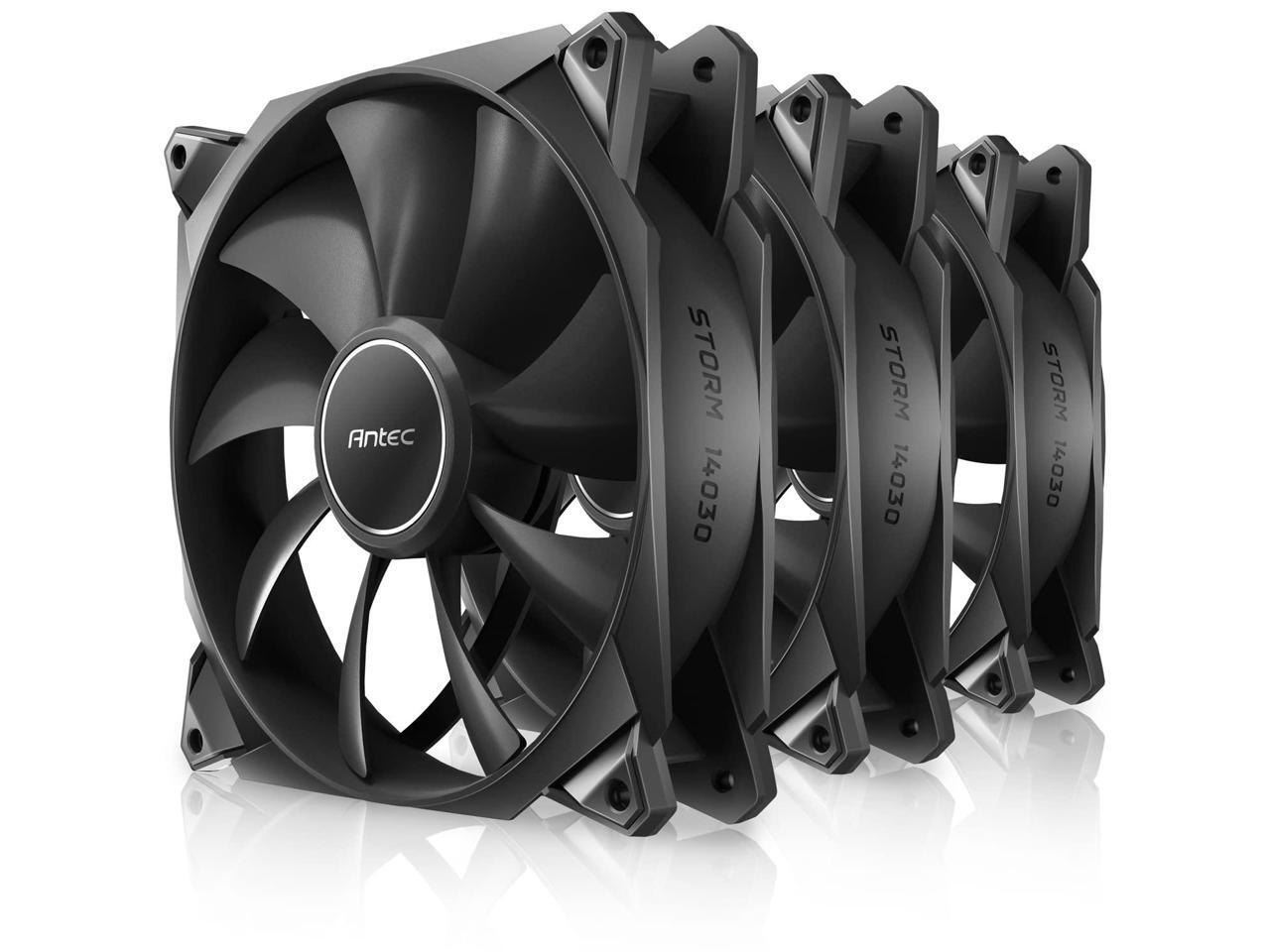 Antec 140mm Case Fan, 30mm Thickness Fans, 140mm x 30mm Case Fans, PWM PC Fans, 140mm Fan