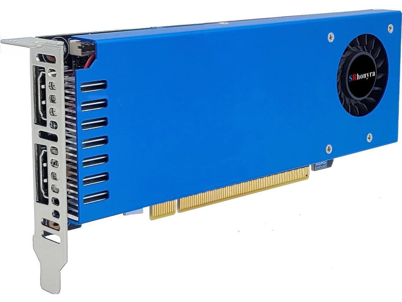 SRhonyra Geforce GTX 1060 6GB Low Profile Graphics Card GDDR5 2HDMI