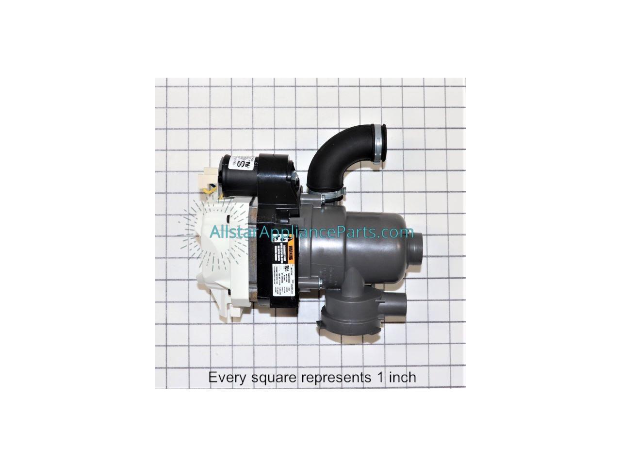 Whirlpool Dishwasher Circulation Pump W10902589