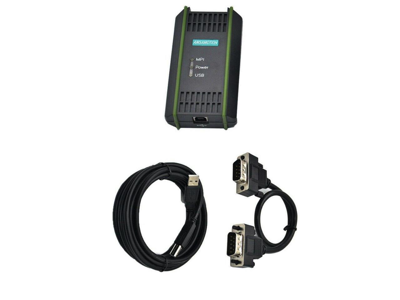 SIEMENS NEW 6ES7 972-0CB20-0XA0 USB/MPI ADAPTOR PROGRAMMING CABLE FOR ...