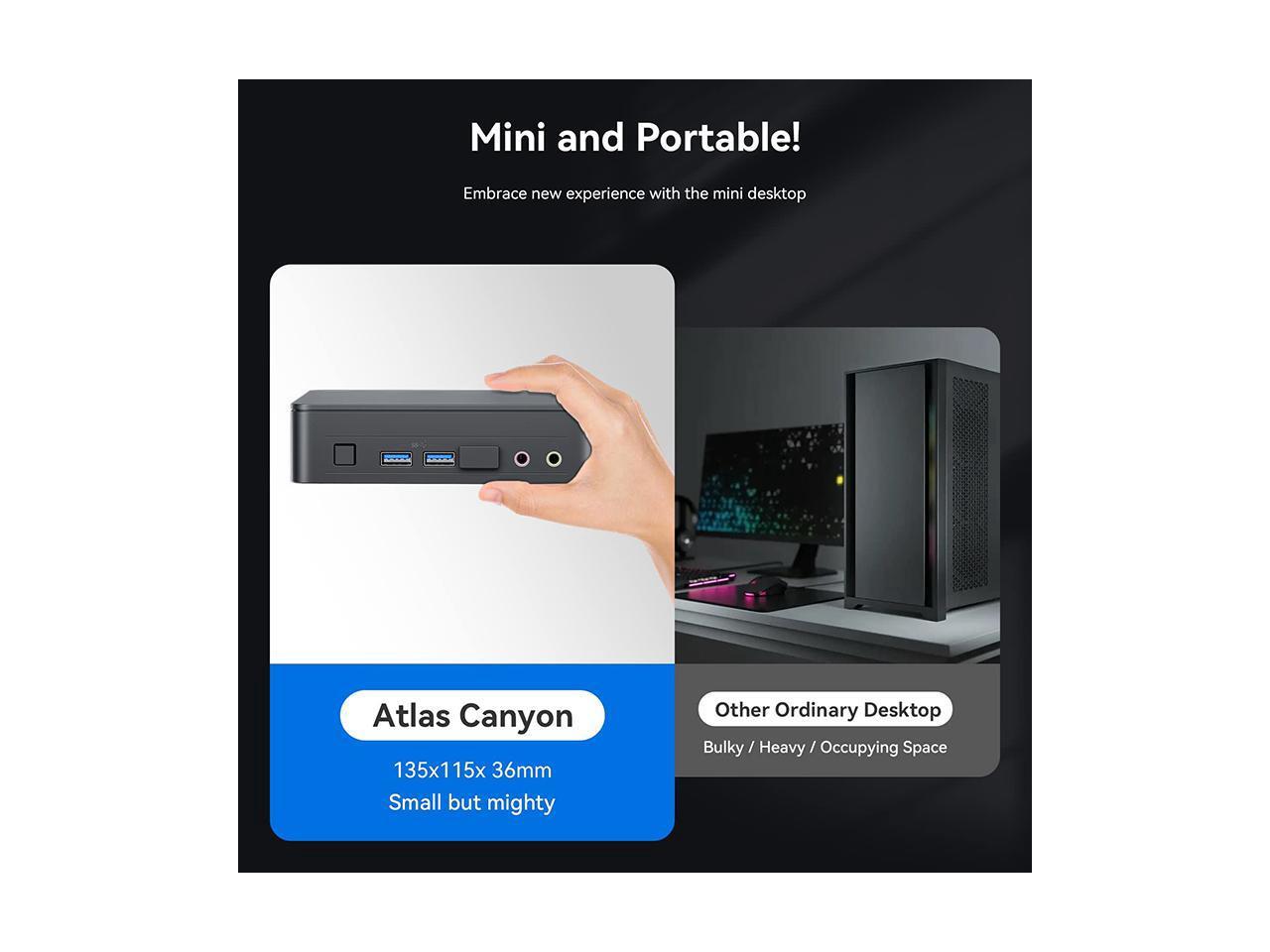 Intel Nuc 11 NUC11ATKPE Atlas Mini pc Intel Celeron N6005 15W Intel UHD