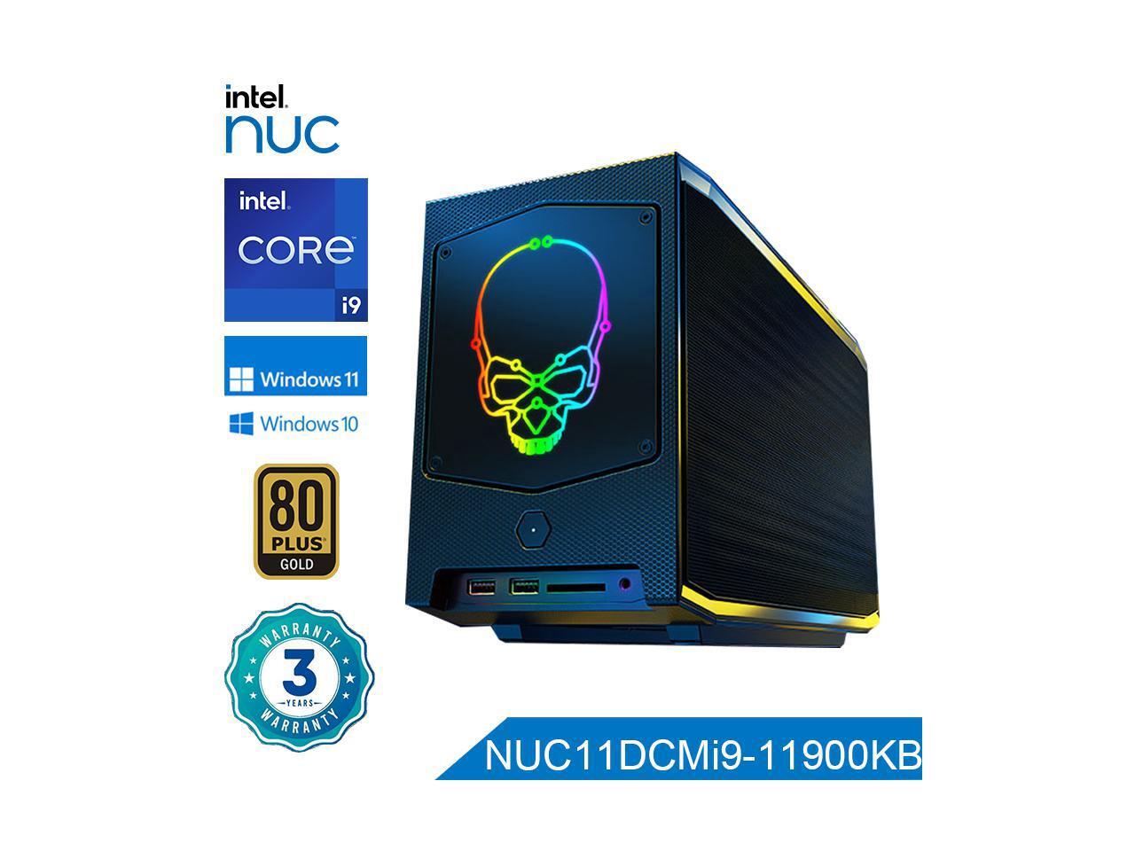 Intel NUC11BTMi9 Core i911900KB Processor 4.9GHz UHD Graphics Mini PC