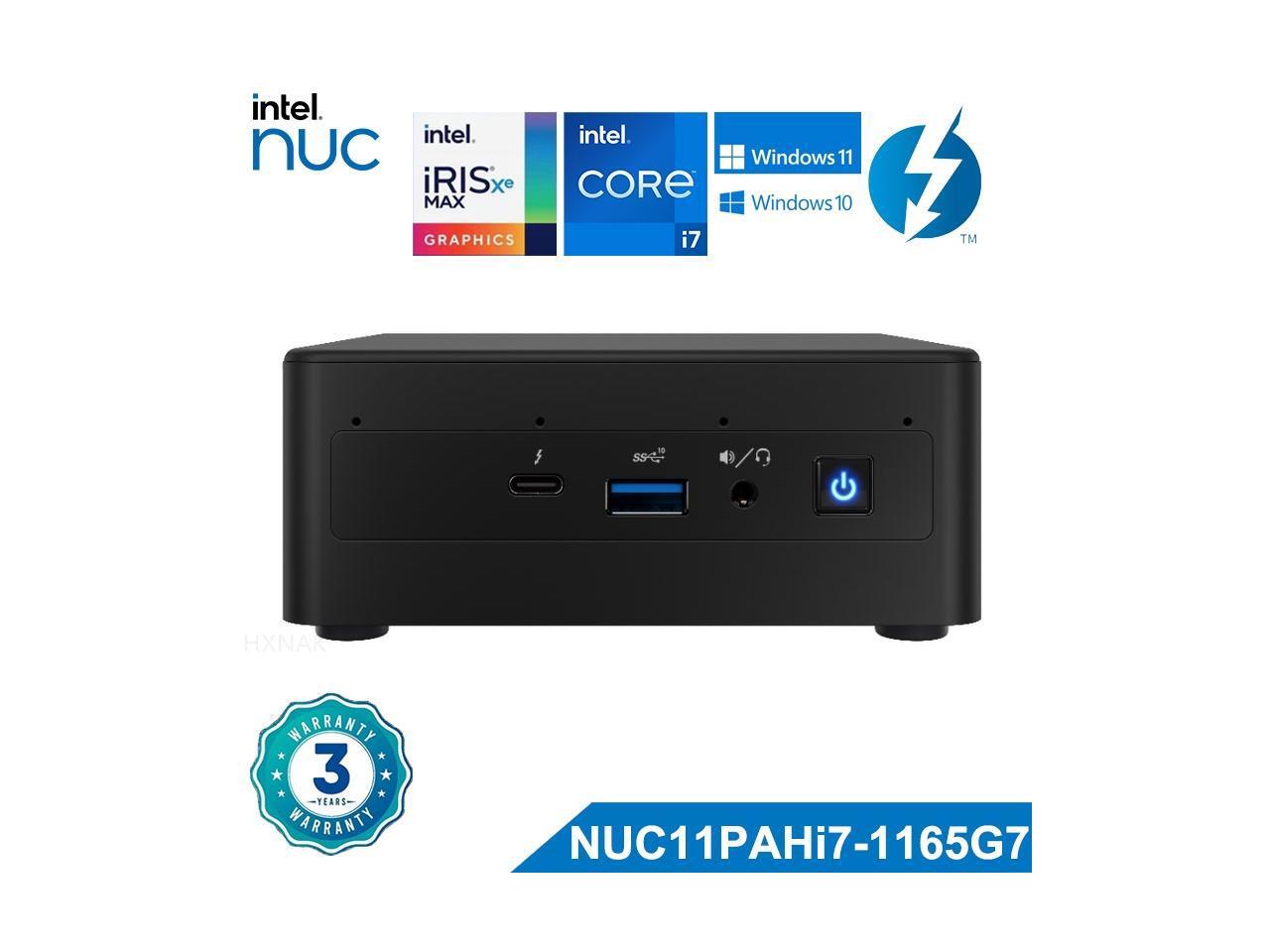 Intel NUC 11 Performance Kit NUC11PAHi7 (4-Core i7-1165G7,Iris Xe ...