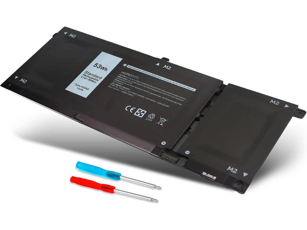 53Wh H5CKD 15V Battery Replacement for Dell Inspiron 5400 5406 7405 ...