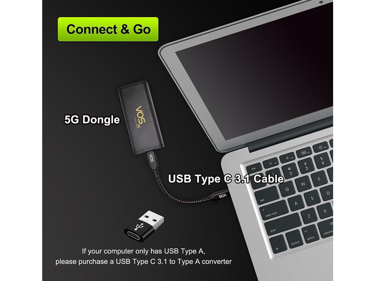 TRI Cascade VOS 5G Network Adapter, Supports iOS, Windows, Linux,