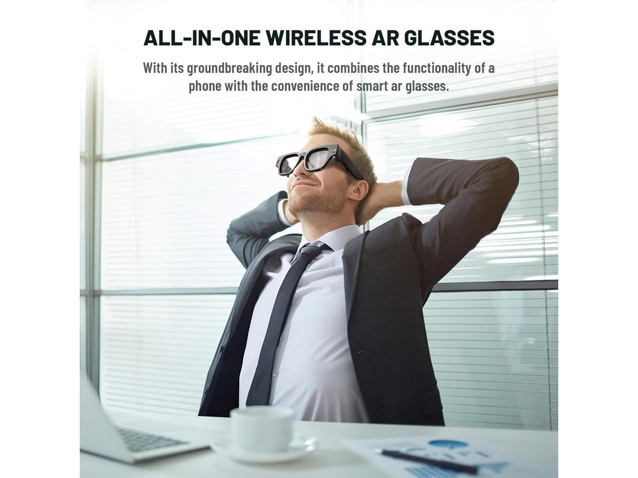INMO AIR 2 AR Glasses Wireless, Smart ChatGPT Augmented Reality Glasses