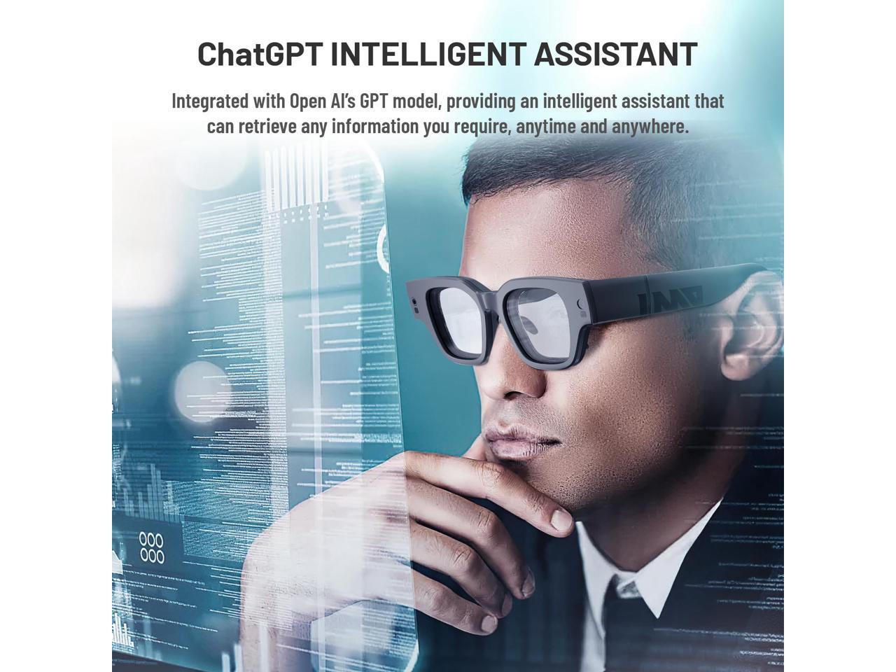 INMO AIR 2 AR Glasses Wireless, Smart ChatGPT Augmented Reality Glasses