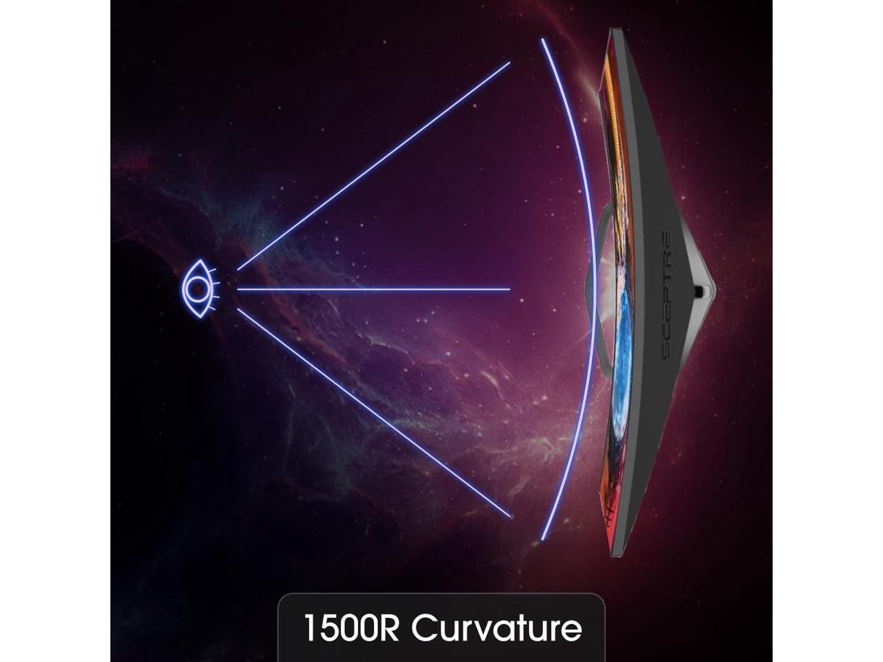 Sceptre Curved 24.5inch Gaming Monitor up to 240Hz 1080p R1500 1ms