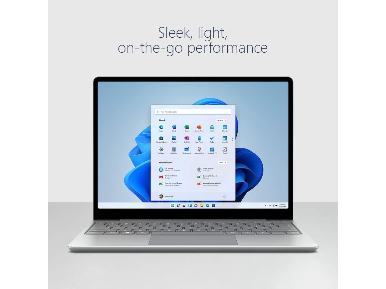 Refurbished: Microsoft Surface Laptop Go 2 | 12.4" PixelSense Touchscreen (Intel Core i5 1135G7/16GB RAM/256GB SSD/Intel iris Xe Graphics) Windows 11 Pro