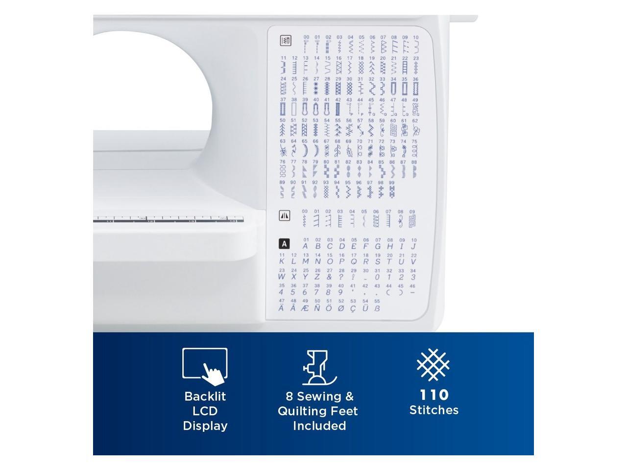 Brother XR9550 165 Utility LCD Wide Table Sewing and Quilting Machine