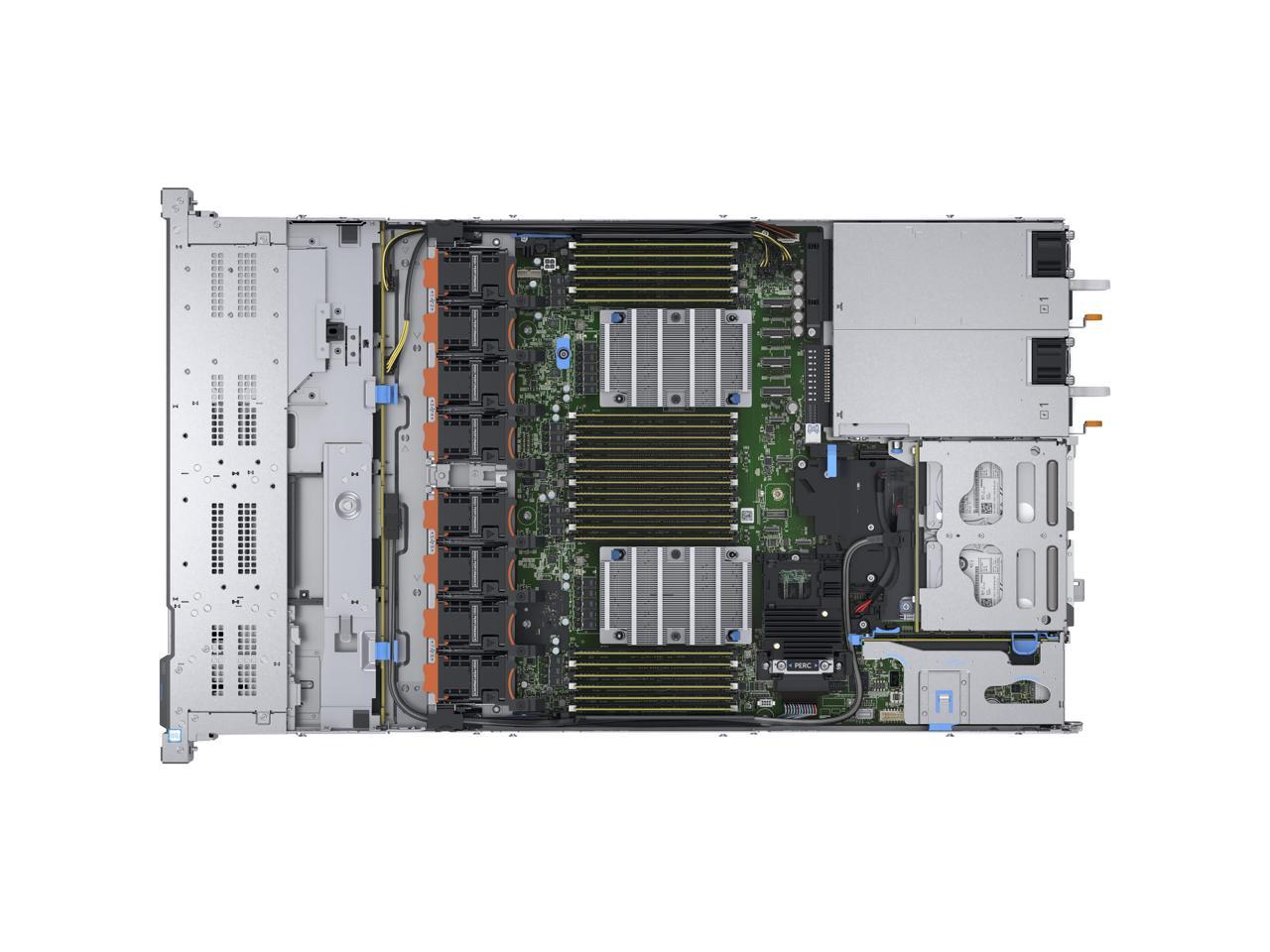 Dell EMC PowerEdge R640 1U Rack Server - 1 x Intel Xeon Bronze 3104