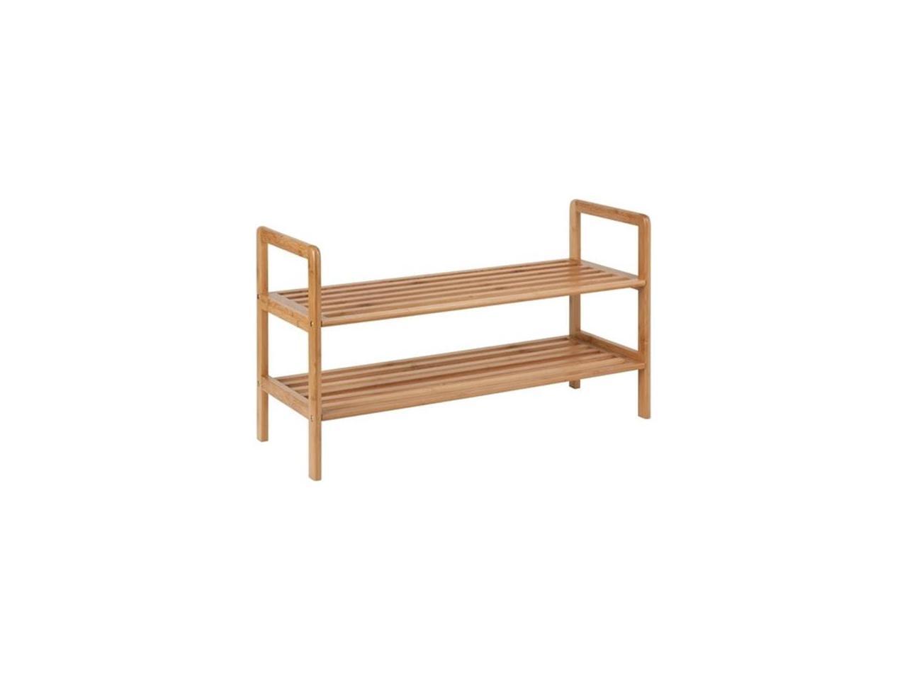 Honey Can Do SHO01600 2tier bamboo shoe shelf