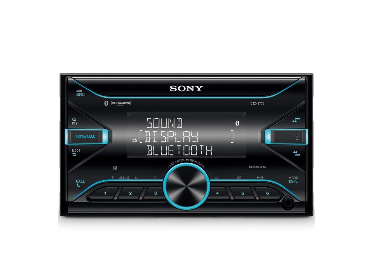 Sony DSXB700 DoubleDIN Digital Media Receiver w/ Bluetooth