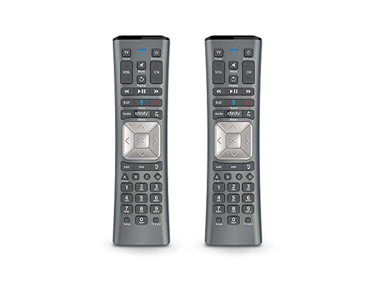 Set of TWO XFINITY Comcast XR11 Voice Activated Backlit Remote Control