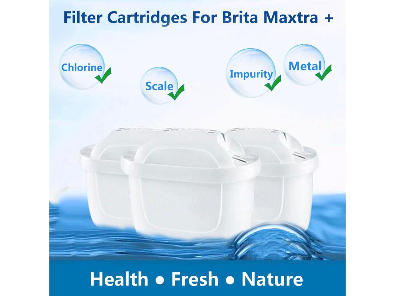 6Pcs Universal Replacement Water Filter Cartridge For Brita Maxtra