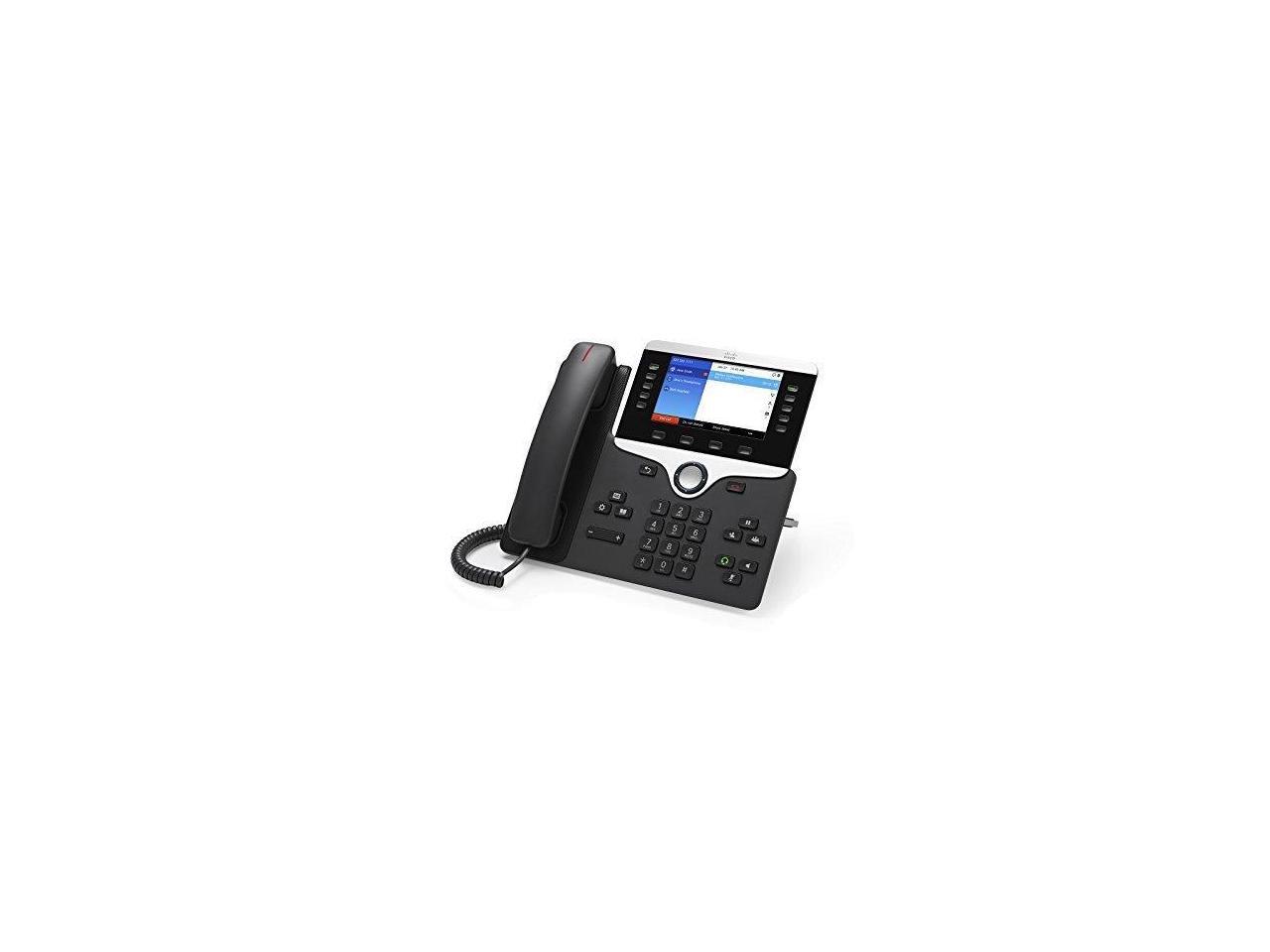 Cisco CP8851K9= 8851 IP Phone Cable Wall Mountable