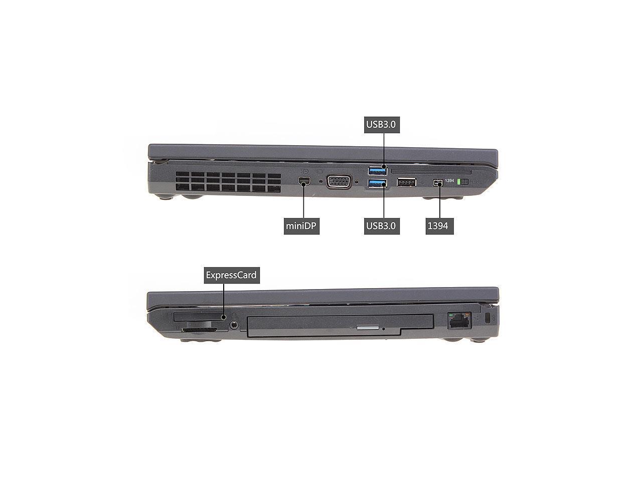 Refurbished: Lenovo ThinkPad T530 Intel i7 Quad Core 2700 MHz 