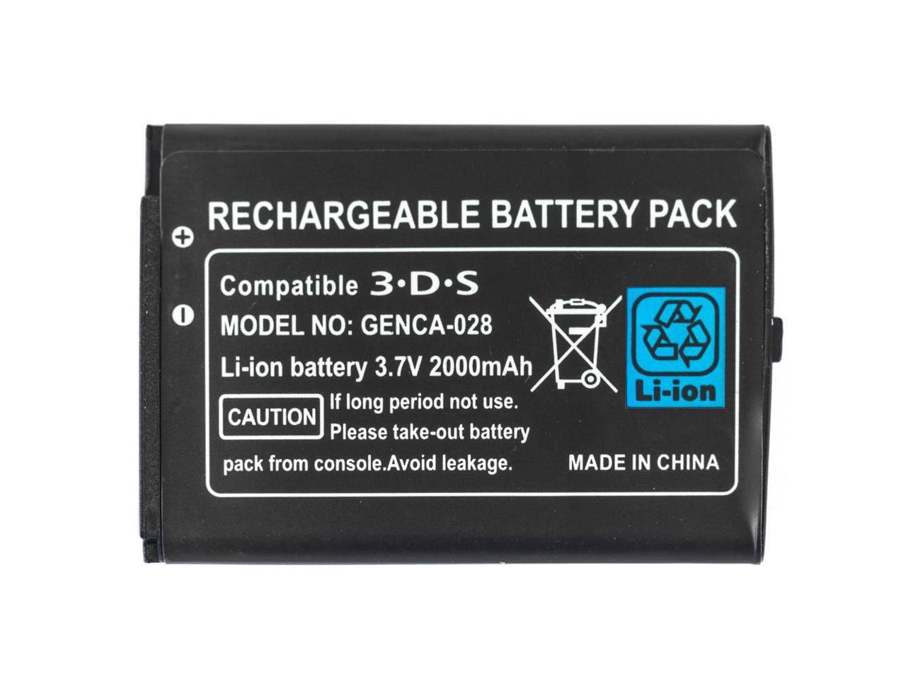 Rechargeable Lithiumion Battery For Game Console Nintendo 3DS N3DS