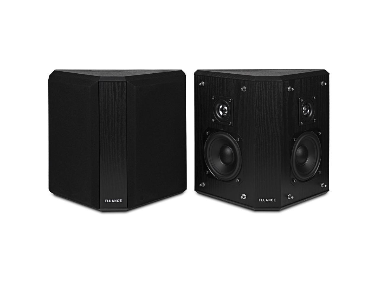 Fluance Elite High Definition 2Way Bipolar Surround Speakers for Wide