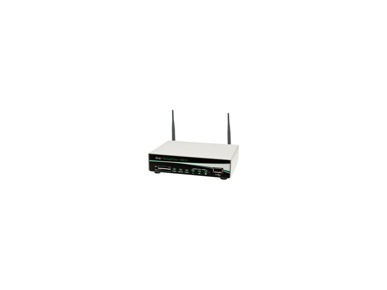 Digi TransPort WR21 Cellular, Modem/Wireless Router