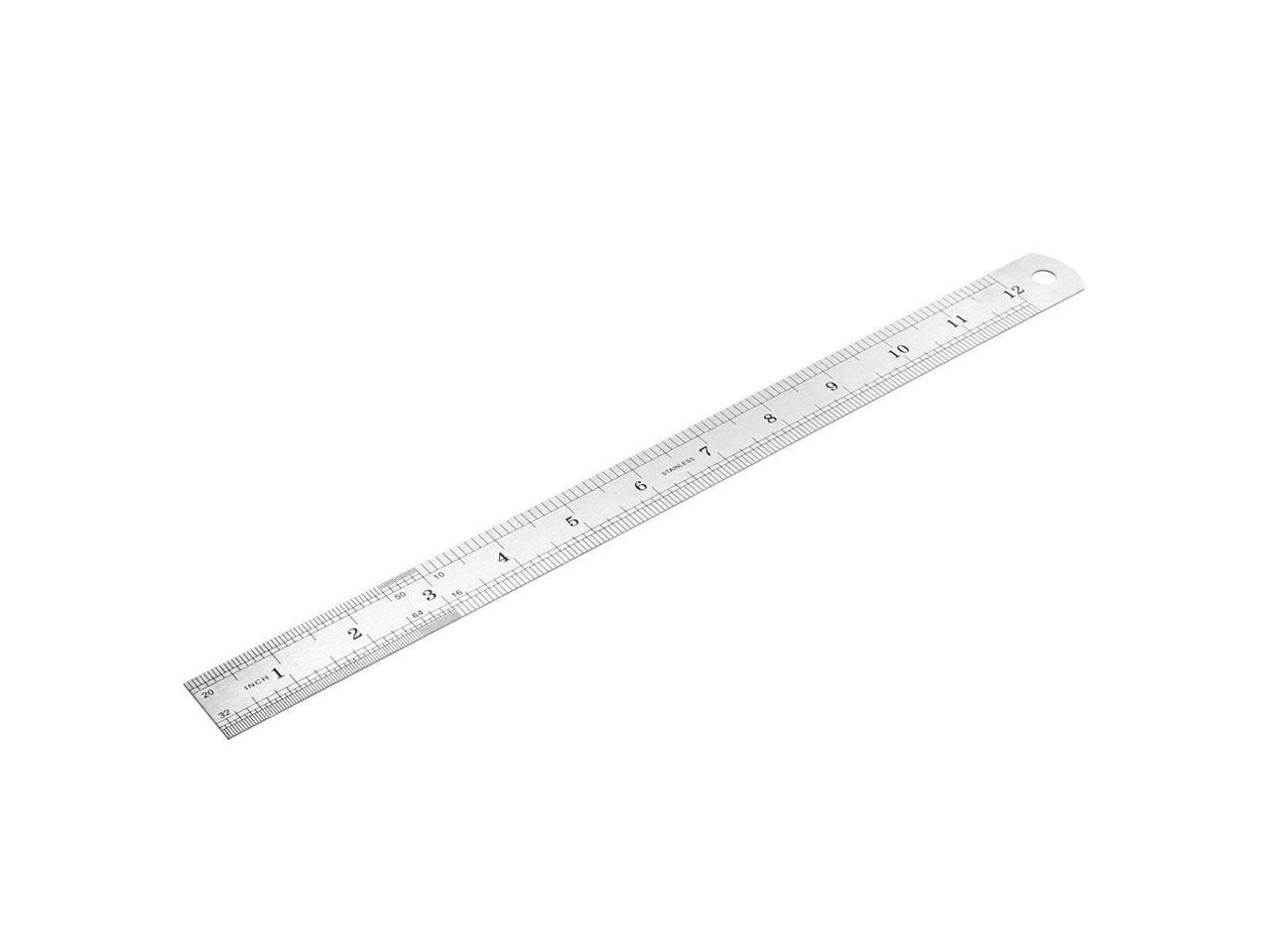 uxcell Geometric Drawing Template Measuring Ruler Plastic 23cm for Drawing Engineering Drafting Building Office Supplies 