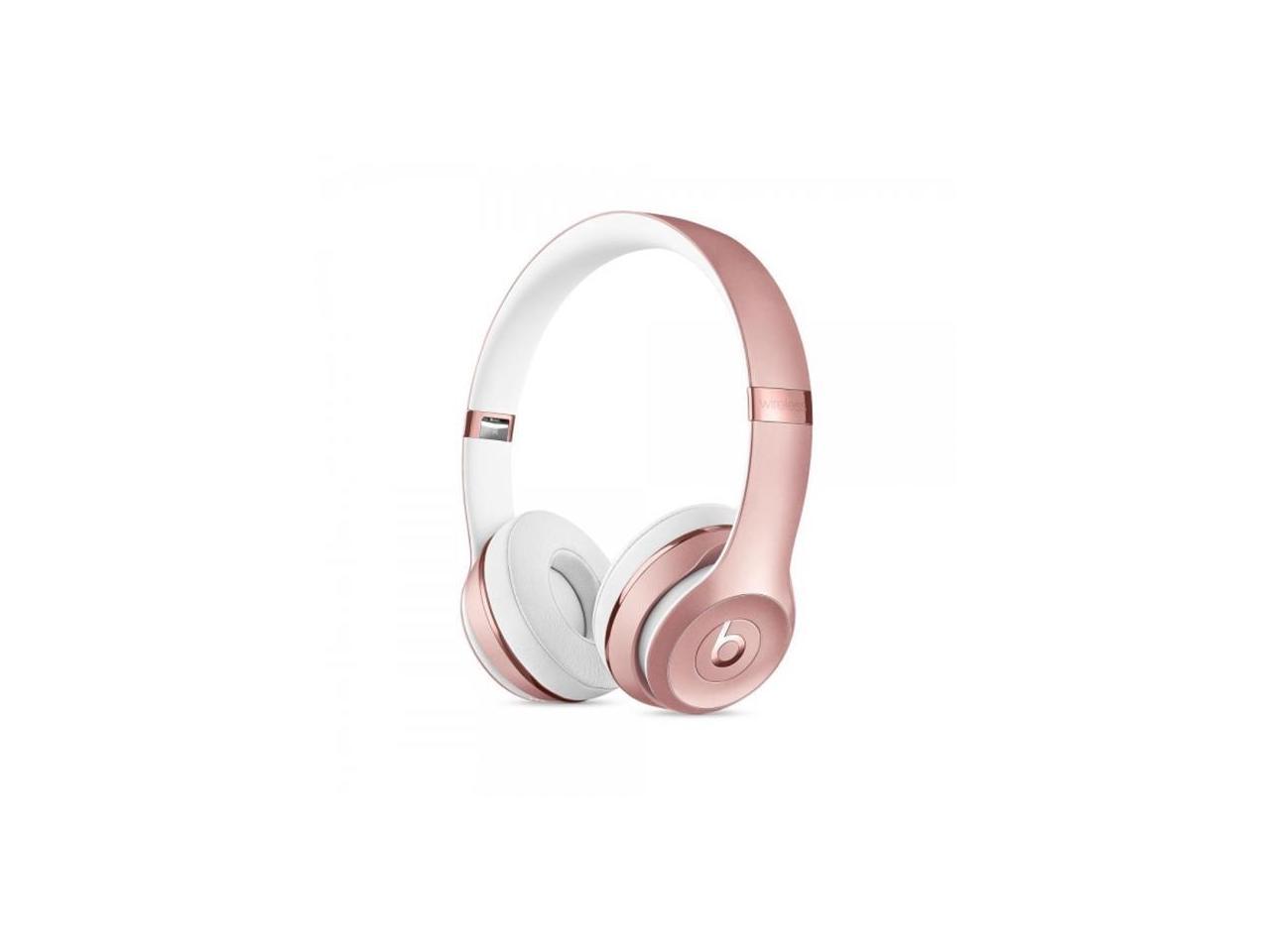 Beats By Dr. Dre - Beats Solo3 Wireless Headphones - Rose Gold - Newegg.com