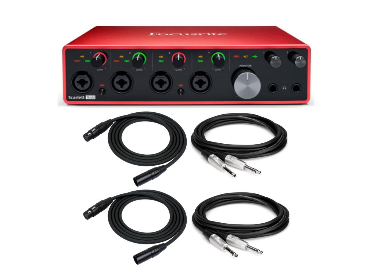 Focusrite Scarlett 18i8 3rd Gen 18x8 USB Audio Interface with XLR and