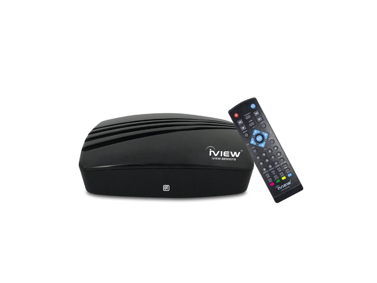 iView 3200STB Digital DTV Converter Box w/ Analog PassThrough & QAM