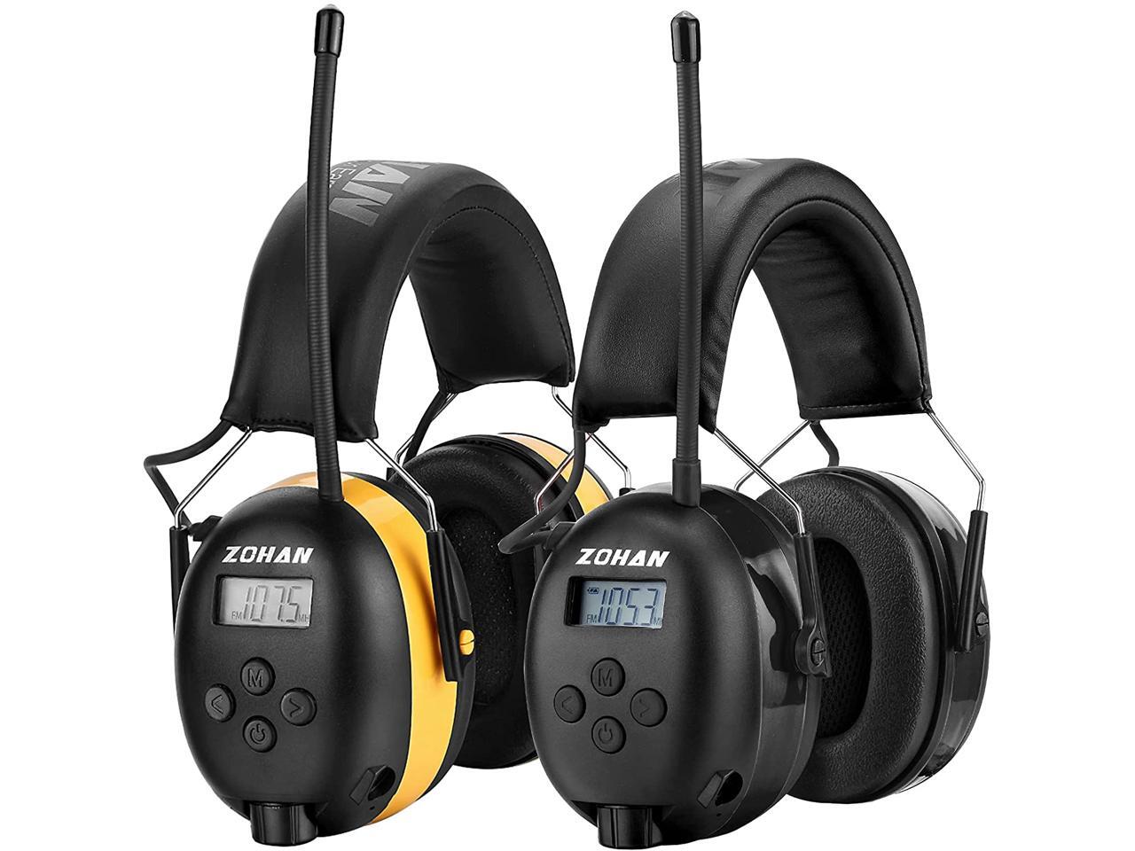 Walkers Muff With Am/fm Radio & Phone Connection 25db Black for sale online 