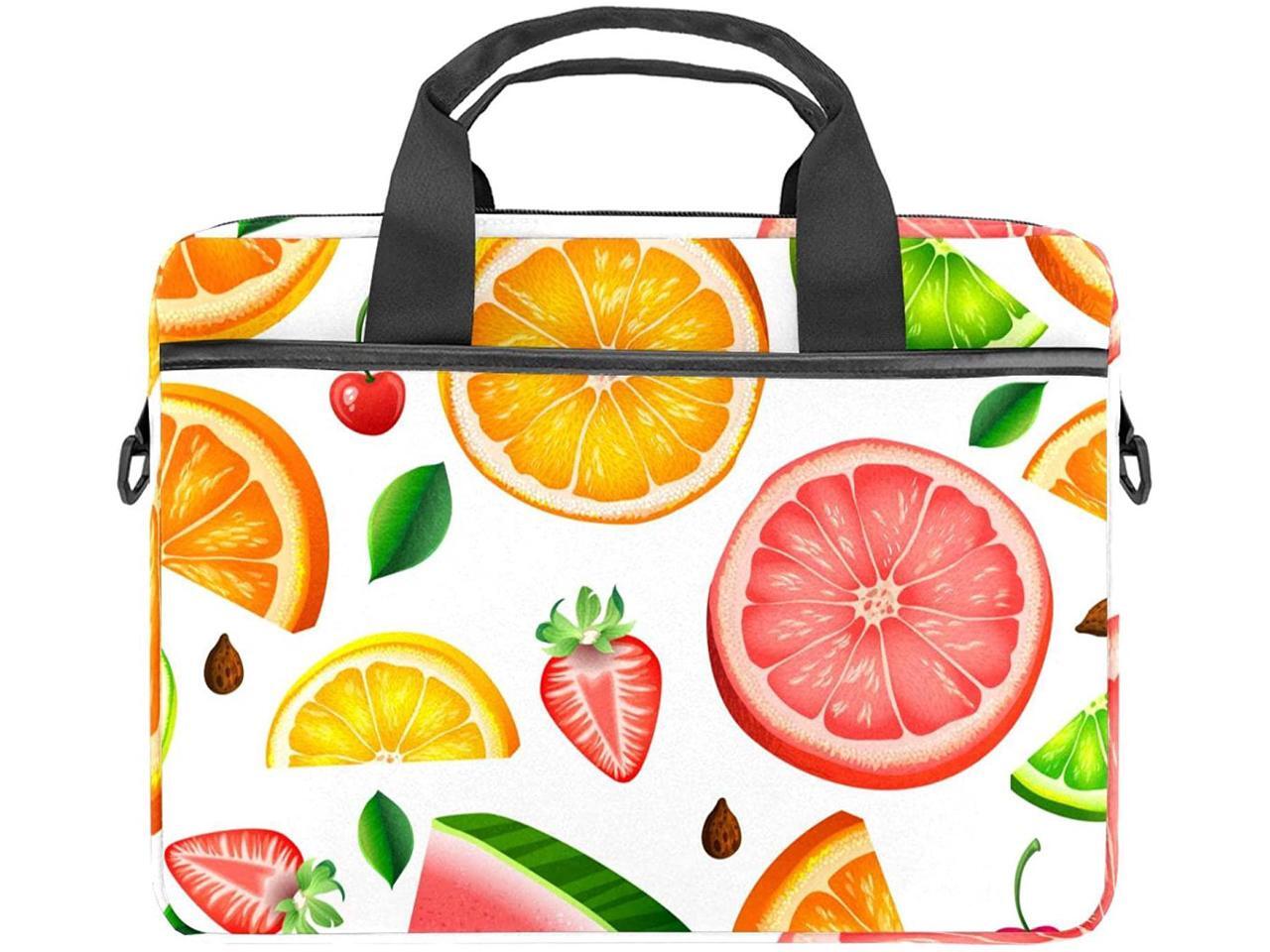 Pattern with Fruit and Leaves Laptop Case Canvas Pattern Briefcase Sleeve Laptop Shoulder Messenger Bag Case Sleeve for 13.4-14.5 inch Laptop Briefcase Pattern with Fruit and Leaves Laptop Case Canvas Pattern Briefcase Sleeve Laptop Shoulder Messenger Bag Case Sleeve for 13.4-14.5 inch Laptop Briefcase