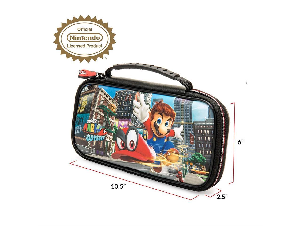 Nintendo Switch Super Mario Odyssey Carrying Case ??? Protective Deluxe ...