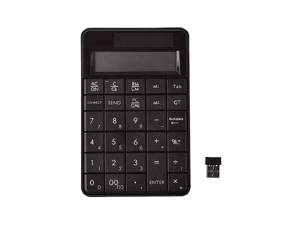 Black iLanyug USB Charging Foldaway 67 Headstone Bluetooth Tuner Keyboard Color : Black 