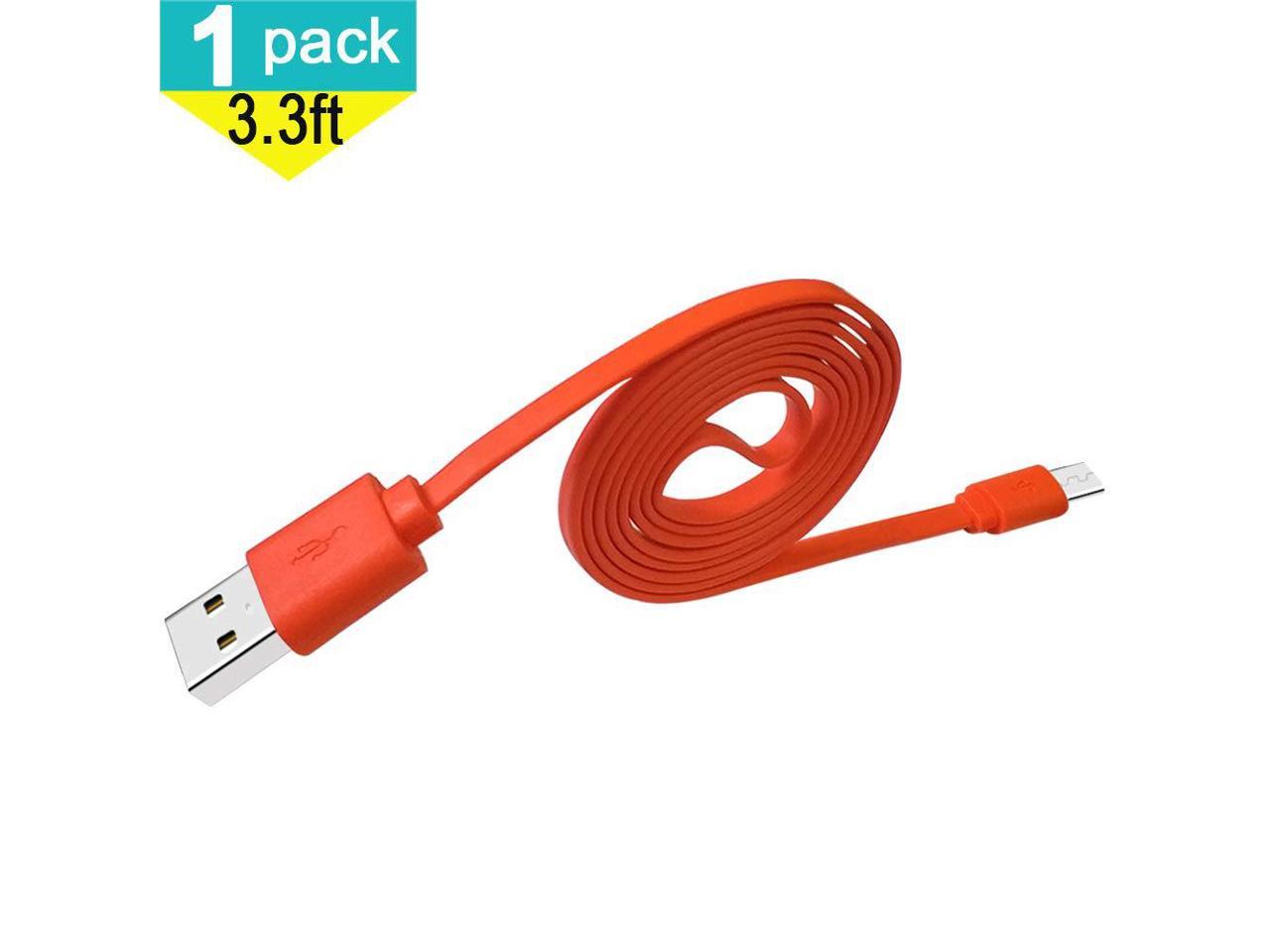 USB Charging Cable for JBL Flip 3 Flip 4 Charge 3 Wireless Speaker Charger Lead