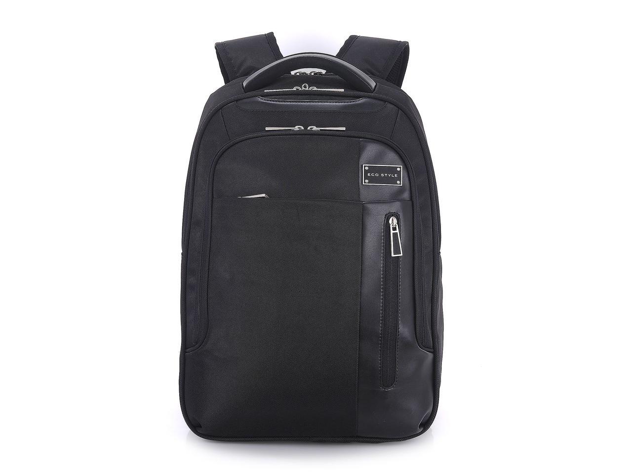 Eco Style Tech Exec Backpack Case Fits up to 15.6 in Laptop Model ETEX
