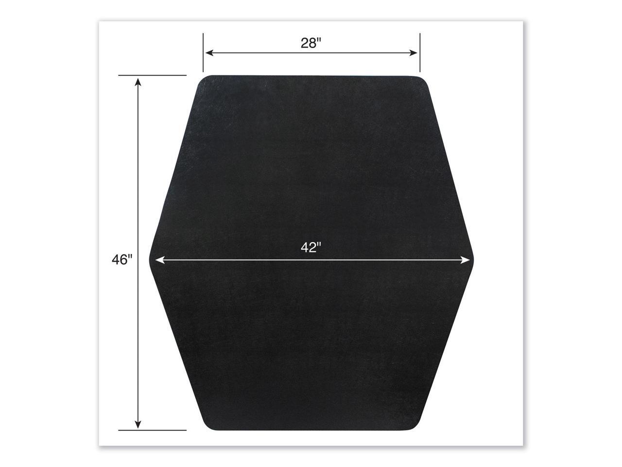 ES Robbins Game Zone Chair Mat For Hard Floor/Medium Pile Carpet 42 x