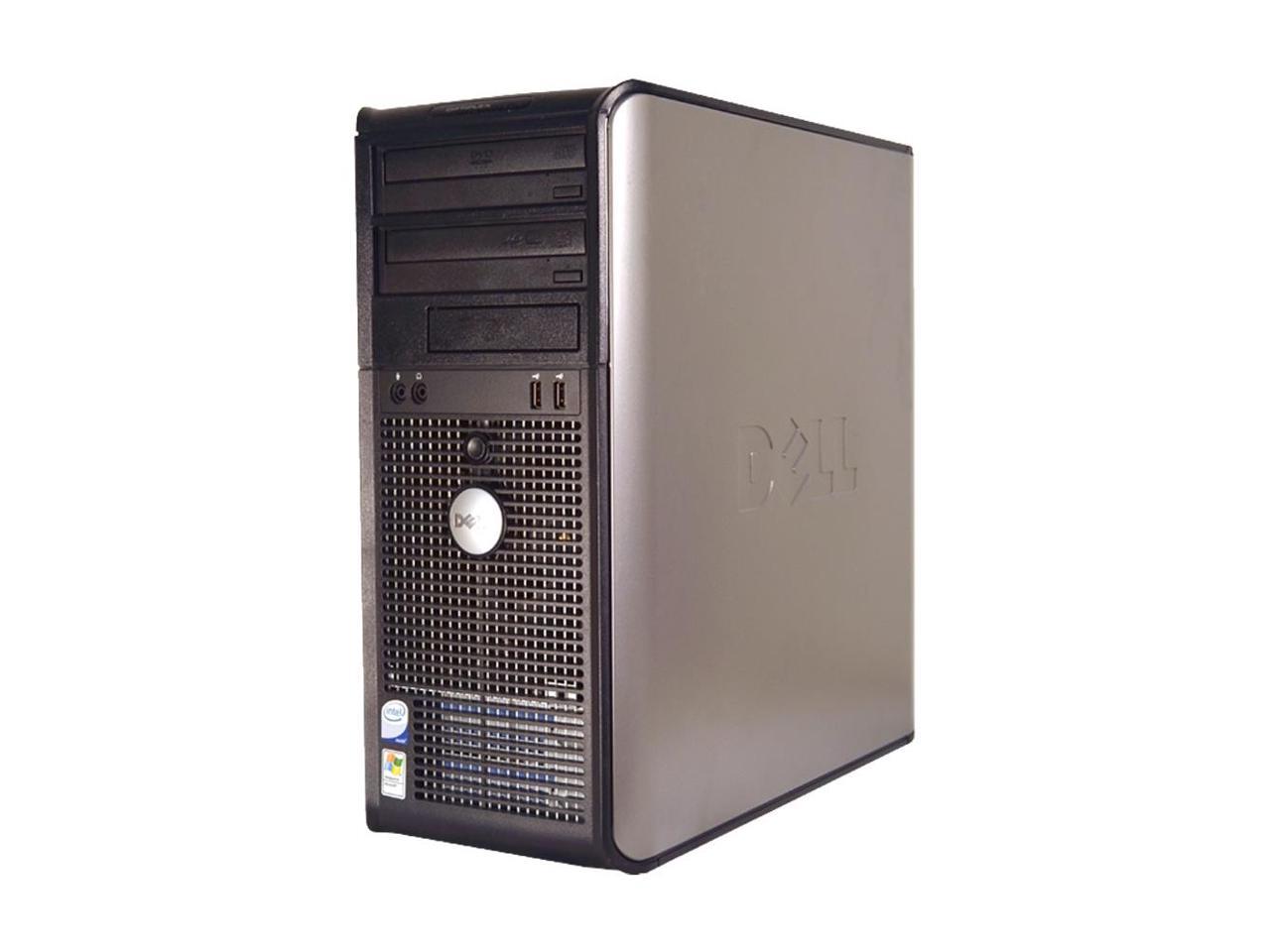 Refurbished Dell Optiplex 755 Mt Core 2 Quad Q6600 2 4 Ghz 3gb Ddr2 1tb Hdd Dvd Rw Windows 10 Pro 64 Bit Newegg Com