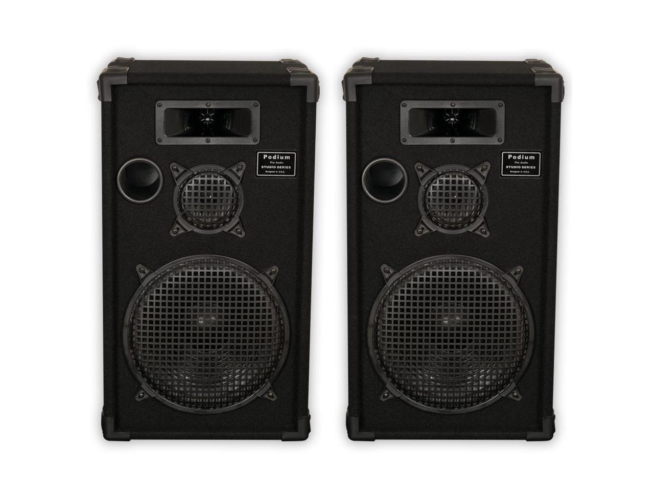 podium pro audio studio series speakers