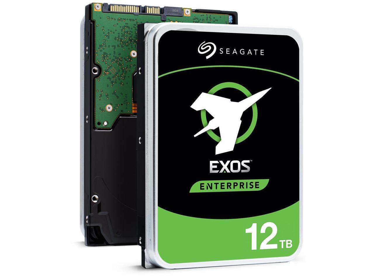 Seagate Exos X16 12TB 7200 RPM 512e//4Kn SATA 6Gb//s 256MB Cache 3.5-Inch Enterprise HDD ST12000NM001G