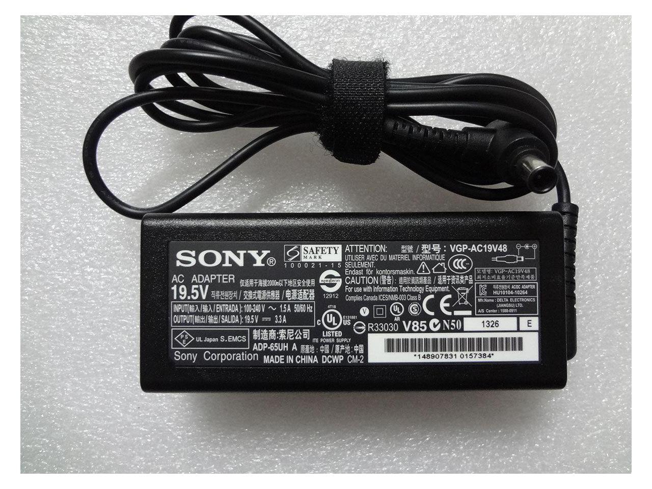 19.5V 4.74A AC Adapter Charger for Sony Vaio PCGA-AC19V1 Laptop Power Cord PSU 