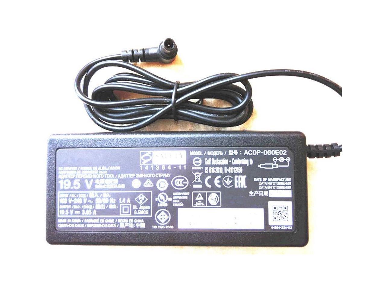 SONY ACDP-060E02 TV POWER AC ADAPTER ORIGINAL 