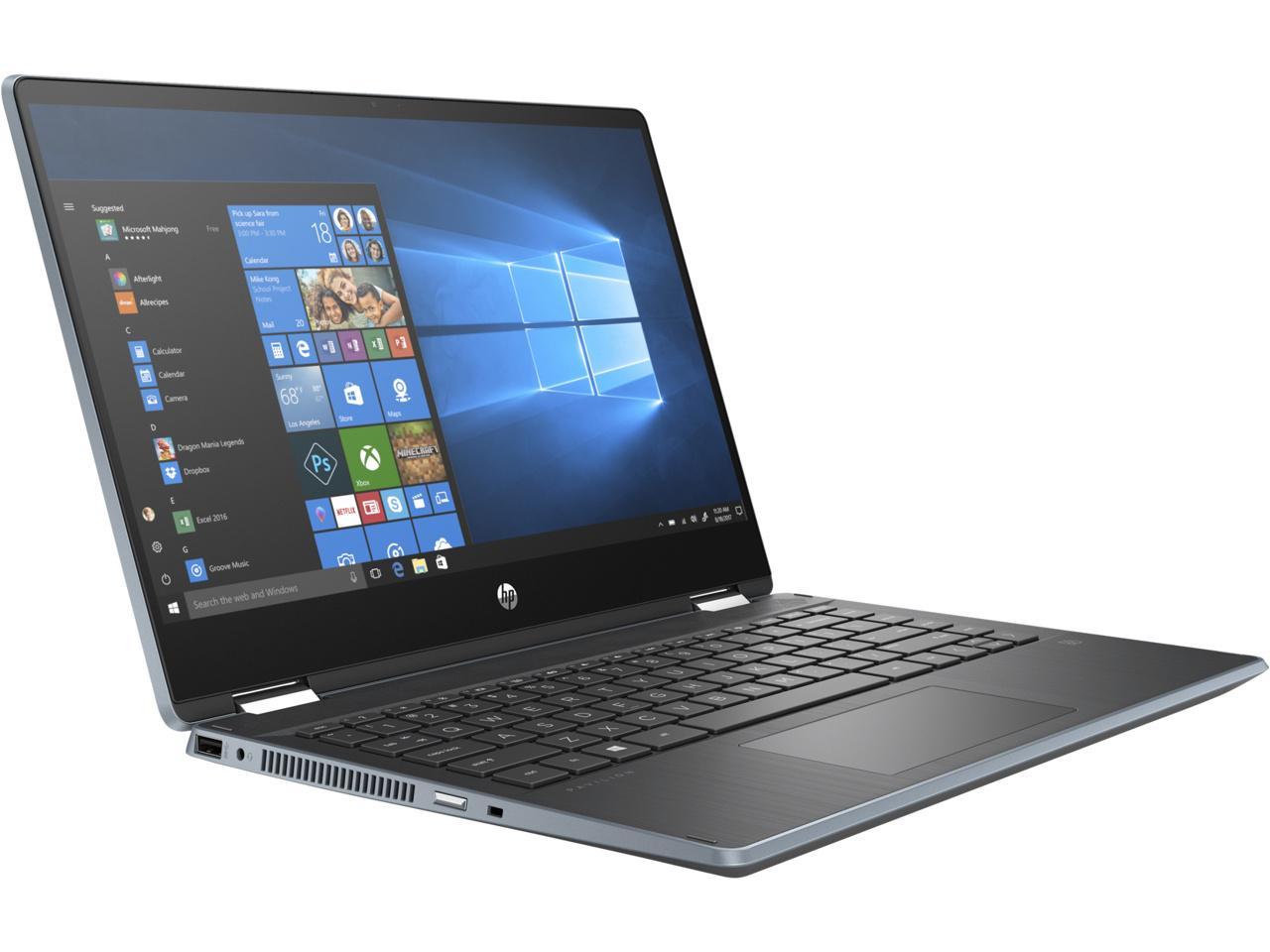 HP Pavilion x360 14-dh2011nr-BL Home and Business Laptop (Intel i5-1035G1 4-Core, 64GB RAM ...