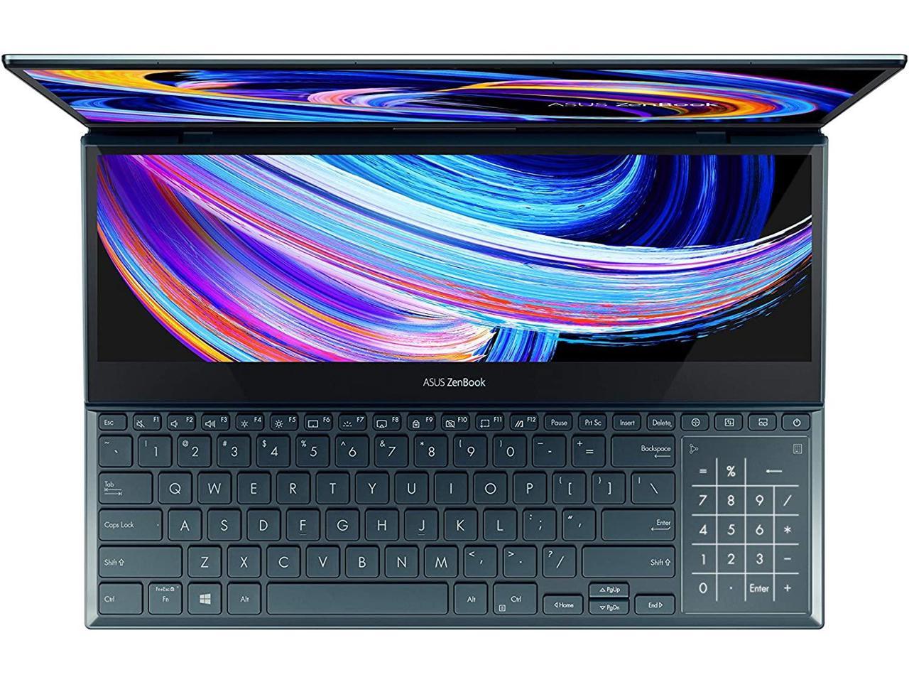 ASUS ZenBook Pro Duo 15 Gaming & Business Laptop (Intel i9-11900H 8