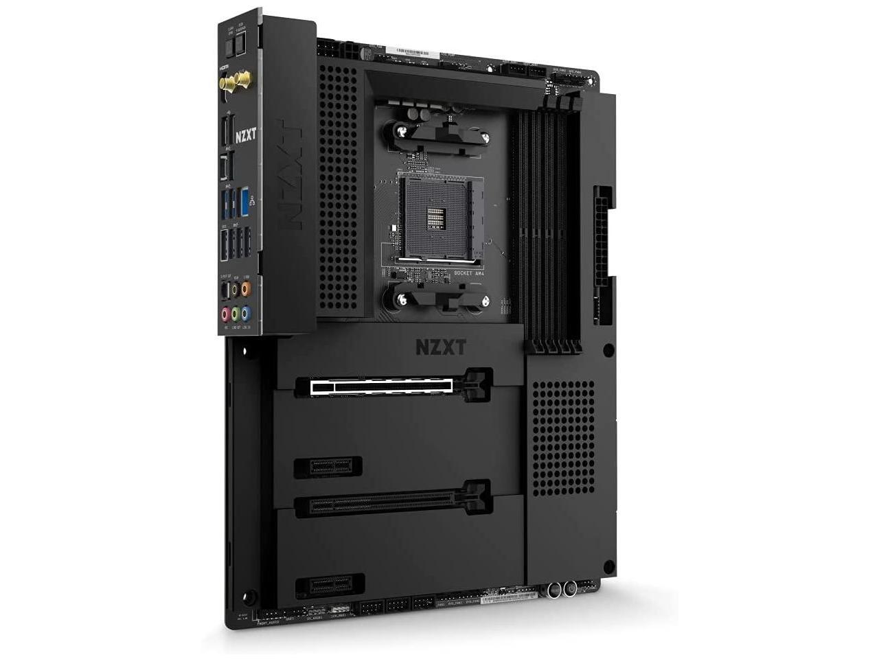 Refurbished NZXT B550 Black AMD Socket B550 AM4 ATX M.2 Desktop Motherboard A