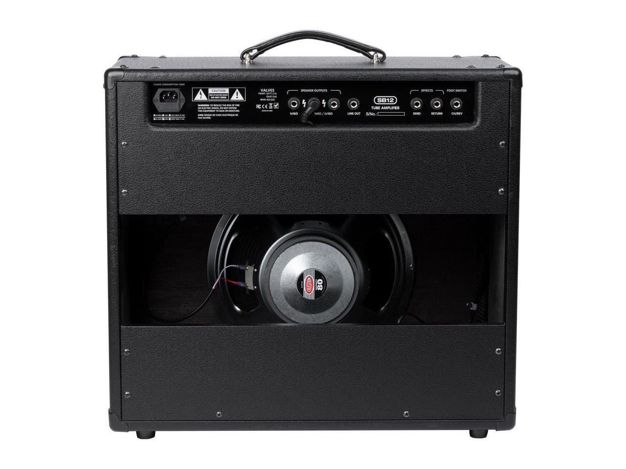 Monoprice SB12 50Watts All Tube 2channel 1x12 Guitar Amp Combo with