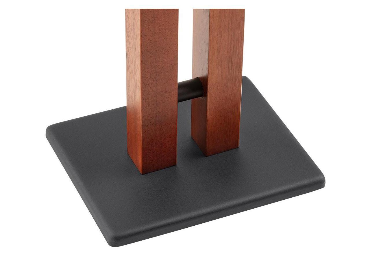 Monoprice Monolith Speaker Stands 28 Inch, Cherry (Each), 50lbs
