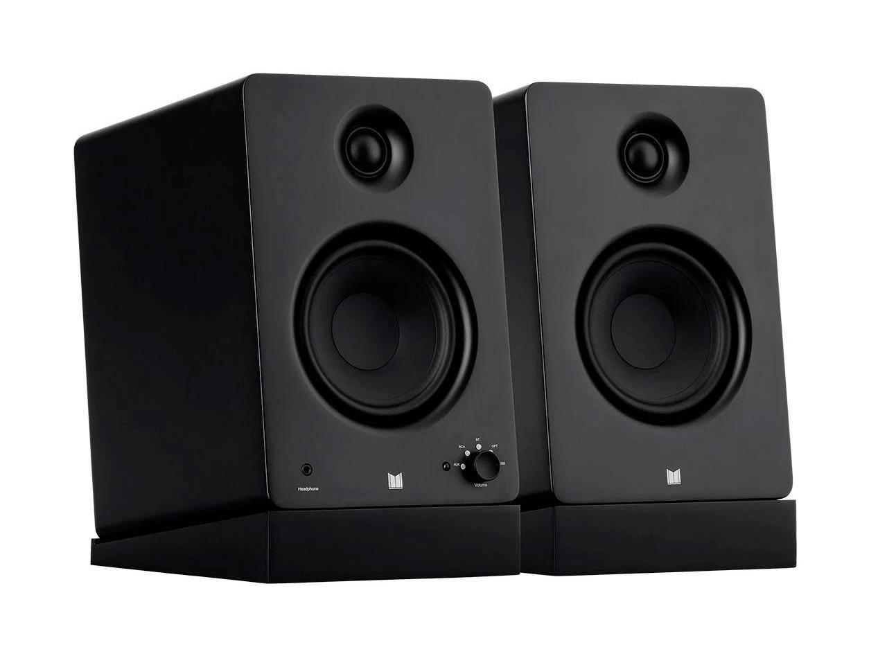 Monoprice Monolith MM5 Powered Multimedia Speakers Black (Pair
