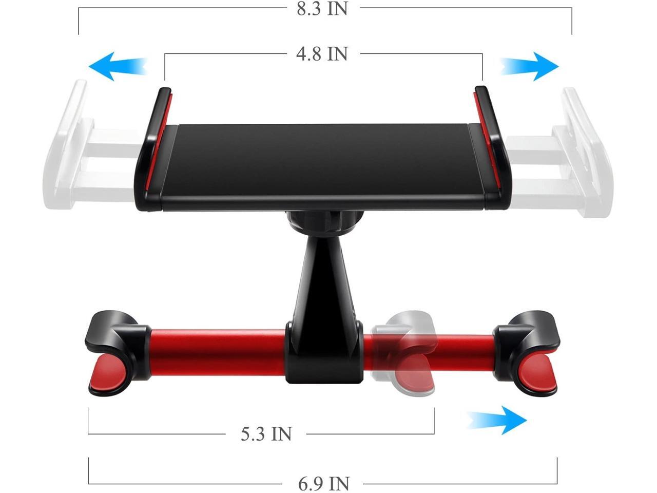 FYOUNG Car Headrest Mount for Nintendo Switch, Adjustable Car Holder