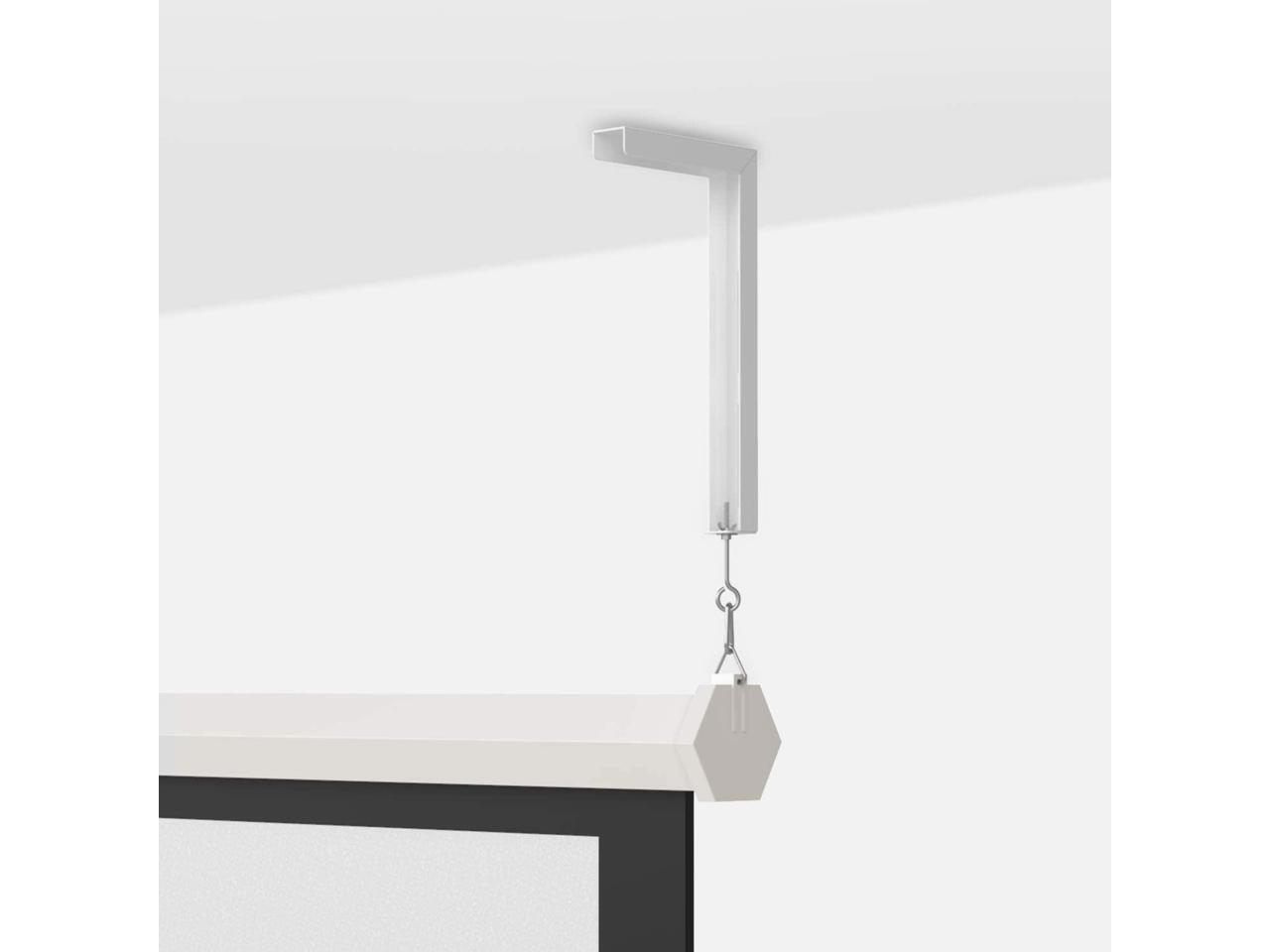 Universal Projector Screen LBracket Wall Hanging Mount 12 inch