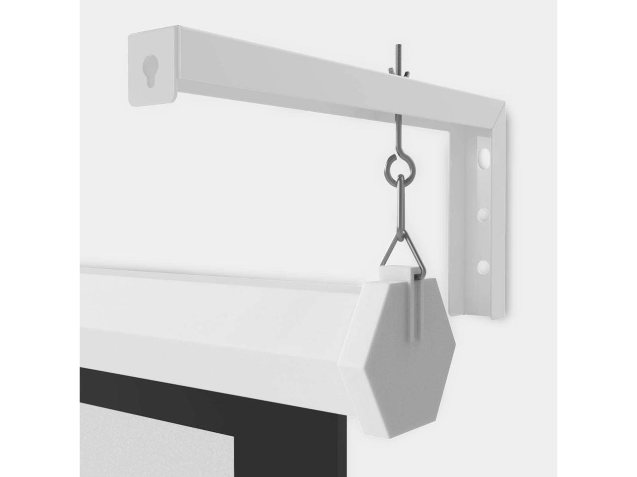 Universal Projector Screen LBracket Wall Hanging Mount 12 inch